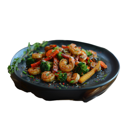Devilled Prawns
