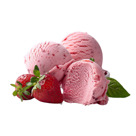 Strawberry Ice Cream (2 Scoops)